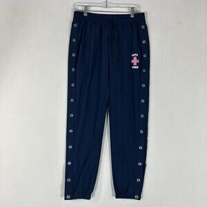 VTG Y2k Women's XS Victoria’s Secret Lifeguard Love Pink Tear Away Snap Pants